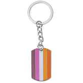 Lesbian Pride Keychain
